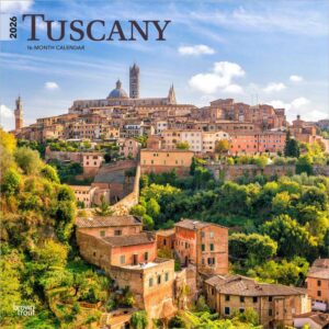 Tuscany | 2026 12 x 24 Inch (Hanging) Monthly Square Wall Calendar | Plastic-Free | BrownTrout | Travel Europe Italy Florence Calendar – Wall Calendar, August 1, 2025 by BrownTrout (Author), BrownTrout Publishers (Editor)