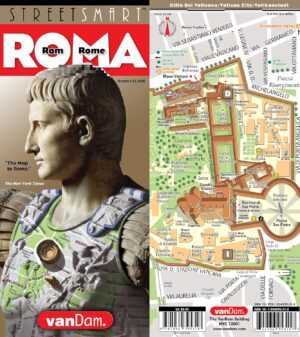 StreetSmart® Rome Map by VanDam –– Laminated, pocket sized City Center folding street and subway map to Rome, Italy with all attractions, museums, ... ... (English, Italian and German Edition) 2026 Map – Folded Map, July 23, 2025 Italian Edition  by Stephan Van Dam (Author, Editor, Illustrator)