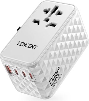 Lencent 120W Universal Travel Adapter
